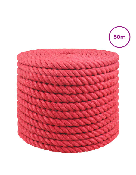 Corda di Juta Rosso 100% juta Tossa