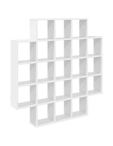 Scaffale da parete Bianco 100 x 13 x 100 cm
