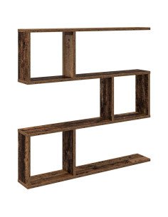 Scaffale da parete Legno antico 80 x 12 x 79,5 cm