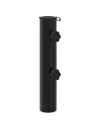 Tubo base per parasole 0.6 kg Nero Ferro for 40-50 mm Pole