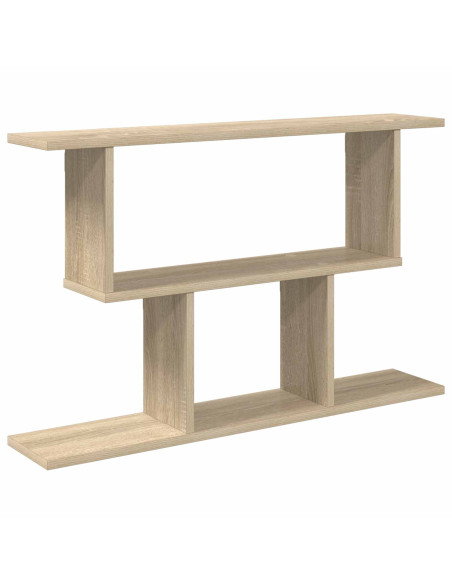 Scaffale da parete Rovere Sonoma 80 x 15 x 50,5 cm