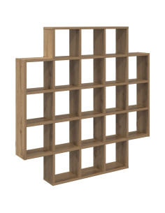Scaffale da parete Rovere Artigianale 100 x 13 x 100 cm