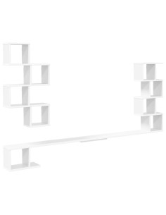 Mensola per TV da muro Bianco 180 x 15 x 94 cm