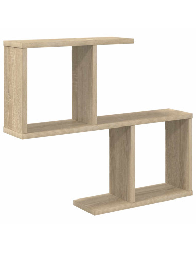 Scaffale da parete Rovere Sonoma 60 x 12 x 50,5 cm