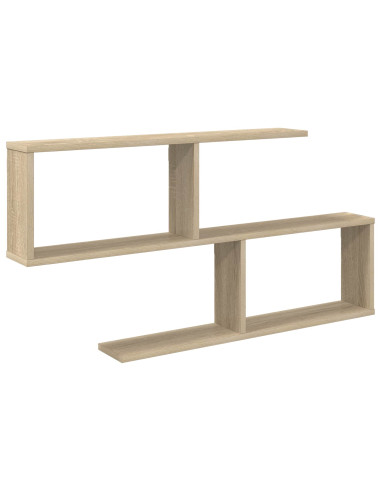 Scaffale da parete Rovere Sonoma 100 x 12 x 50,5 cm