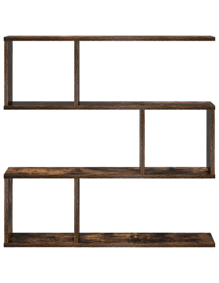 Scaffale da parete Rovere Fumo 80 x 12 x 79,5 cm