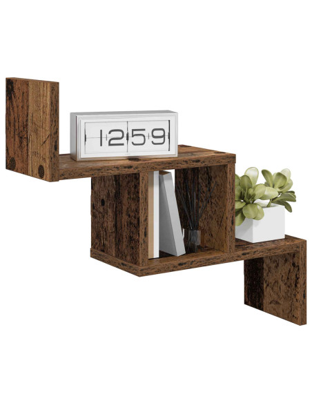 Scaffale da parete Legno antico 48 x 15 x 42 cm
