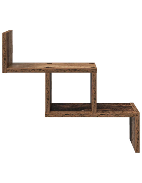 Scaffale da parete Legno antico 48 x 15 x 42 cm