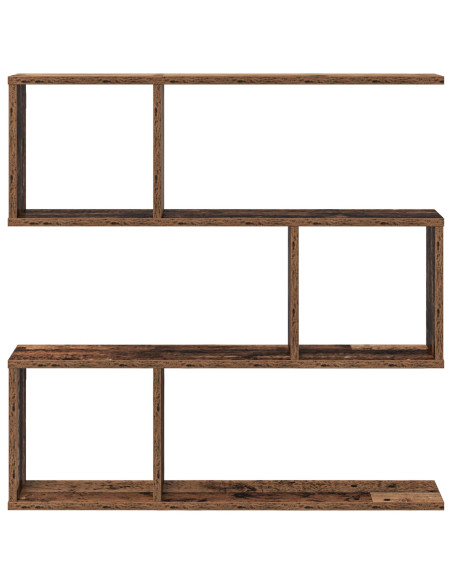Scaffale da parete Legno antico 80 x 12 x 79,5 cm