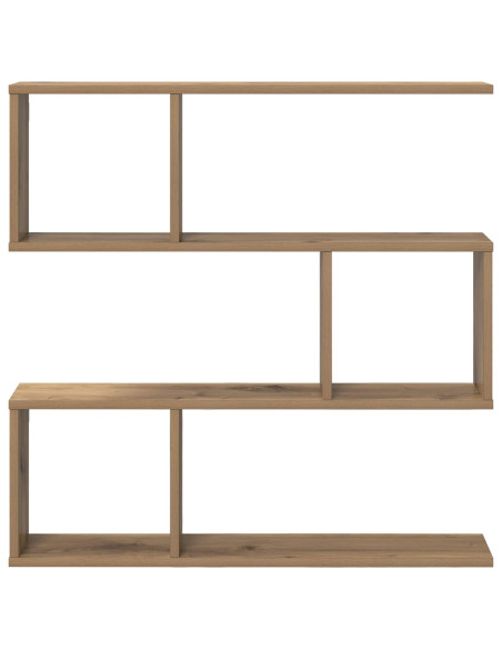 Scaffale da parete Rovere Artigianale 80 x 12 x 79,5 cm