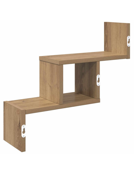 Scaffale da parete Rovere Artigianale 48 x 15 x 42 cm