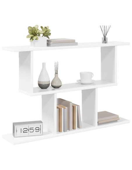 Scaffale da parete Bianco 80 x 15 x 50,5 cm