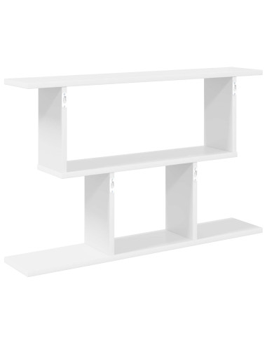 Scaffale da parete Bianco 80 x 15 x 50,5 cm