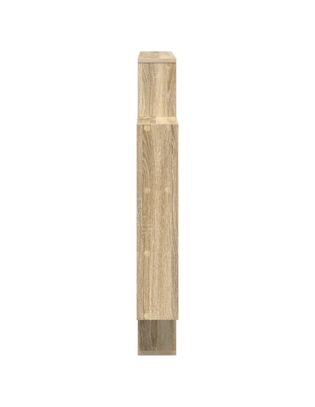 Scaffale da parete Rovere Sonoma 100 x 13 x 100 cm