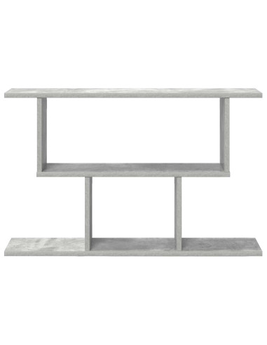 Scaffale da parete Grigio Cemento 80 x 15 x 50,5 cm