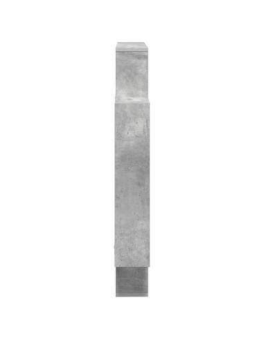 Scaffale da parete Grigio Cemento 100 x 13 x 100 cm