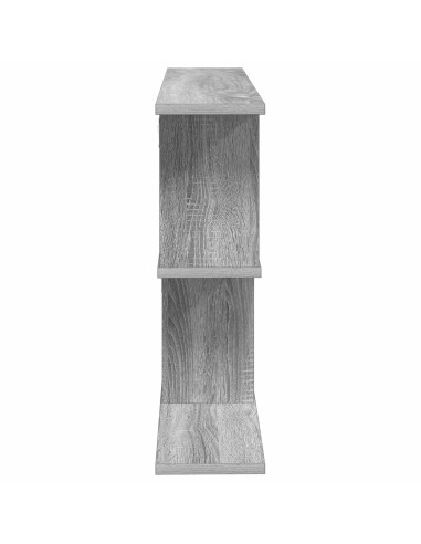 Scaffale da parete Sonoma grigio 80 x 15 x 50,5 cm