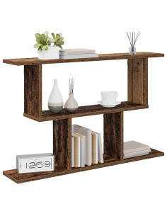 Scaffale da parete Legno antico 80 x 15 x 50,5 cm 2
