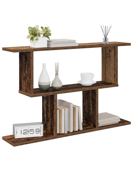 Scaffale da parete Legno antico 80 x 15 x 50,5 cm