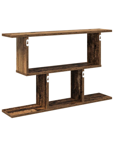 Scaffale da parete Legno antico 80 x 15 x 50,5 cm