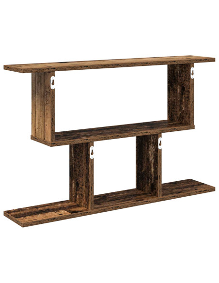 Scaffale da parete Legno antico 80 x 15 x 50,5 cm