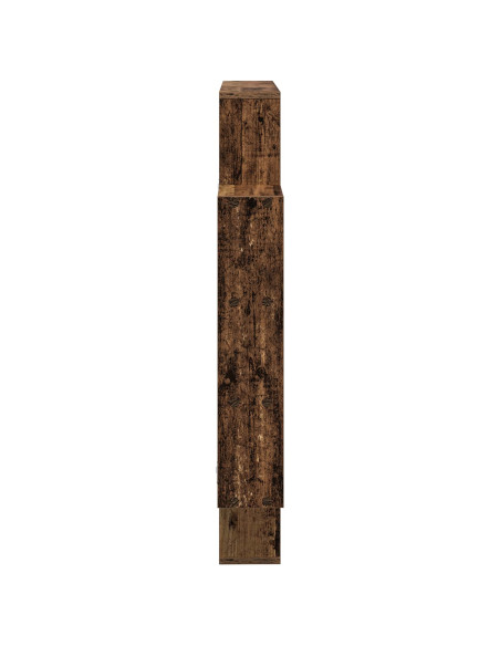 Scaffale da parete Legno antico 100 x 13 x 100 cm