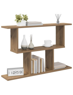 Scaffale da parete Rovere Artigianale 80 x 15 x 50,5 cm 2