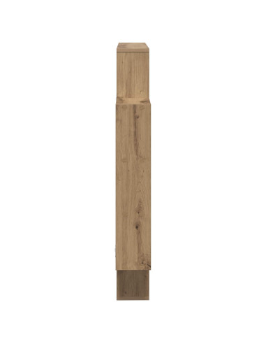 Scaffale da parete Rovere Artigianale 100 x 13 x 100 cm