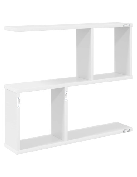 Scaffale da parete Bianco 60 x 12 x 50,5 cm