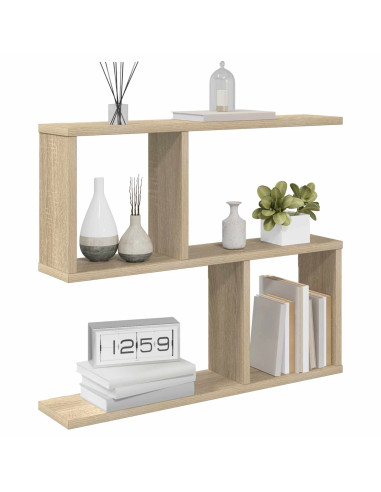 Scaffale da parete Rovere Sonoma 60 x 12 x 50,5 cm
