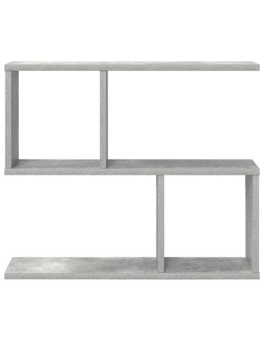 Scaffale da parete Grigio Cemento 60 x 12 x 50,5 cm