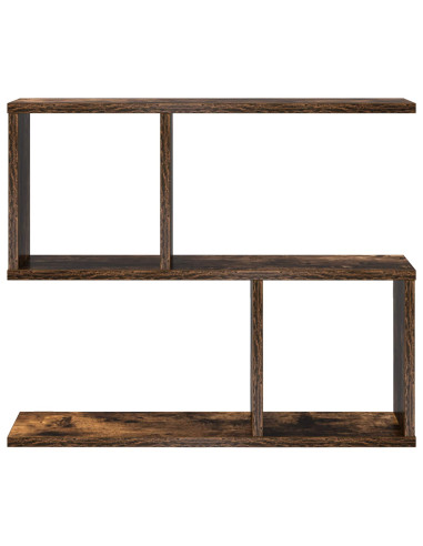 Scaffale da parete Rovere Fumo 60 x 12 x 50,5 cm
