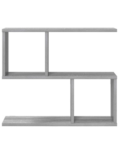 Scaffale da parete Sonoma grigio 60 x 12 x 50,5 cm