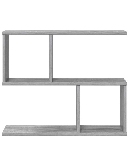 Scaffale da parete Sonoma grigio 60 x 12 x 50,5 cm