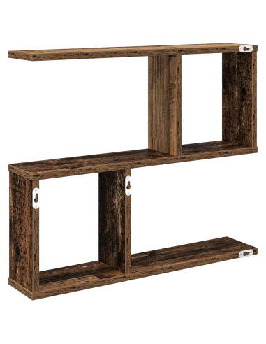 Scaffale da parete Legno antico 60 x 12 x 50,5 cm