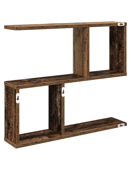 Scaffale da parete Legno antico 60 x 12 x 50,5 cm