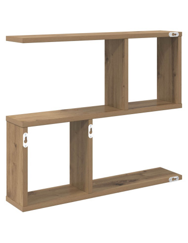 Scaffale da parete Rovere Artigianale 60 x 12 x 50,5 cm