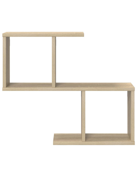 Scaffale da parete Rovere Sonoma 60 x 12 x 50,5 cm