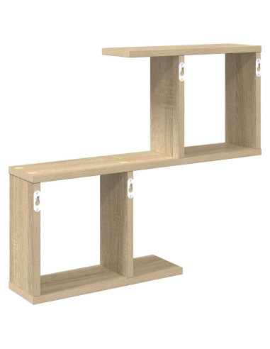 Scaffale da parete Rovere Sonoma 60 x 12 x 50,5 cm