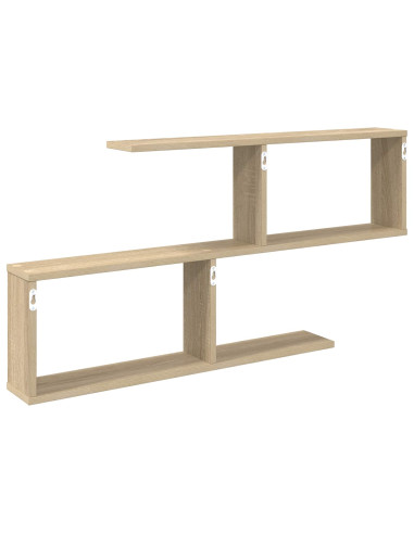 Scaffale da parete Rovere Sonoma 100 x 12 x 50,5 cm