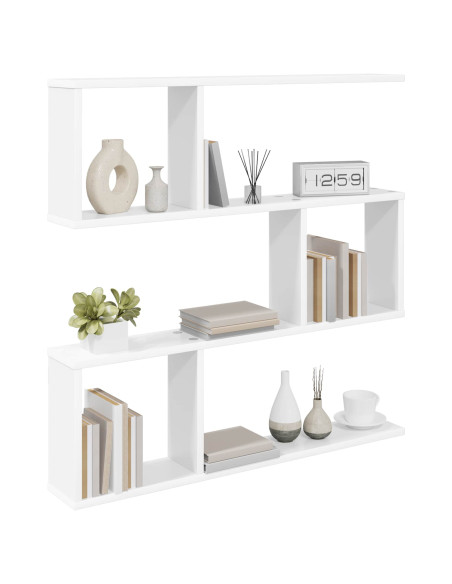 Scaffale da parete Bianco 80 x 12 x 79,5 cm