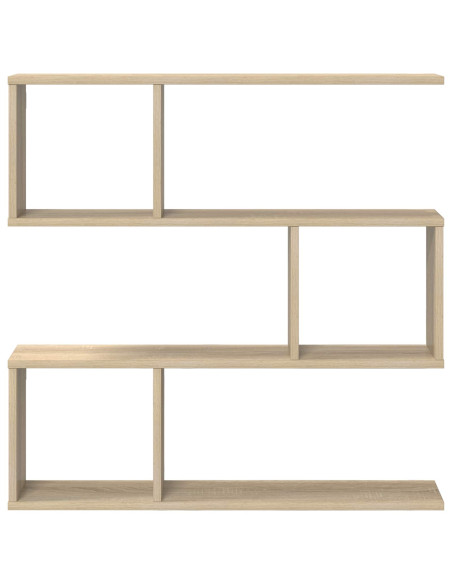 Scaffale da parete Rovere Sonoma 80 x 12 x 79,5 cm