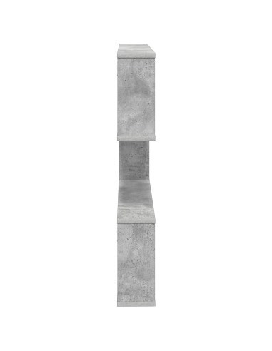 Scaffale da parete Grigio Cemento 80 x 12 x 79,5 cm