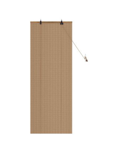 Tenda a rullo Marrone 70 x 160 cm Bambù