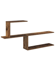 Scaffale da parete Legno antico 122 x 18 x 60 cm