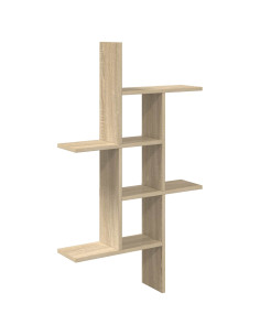 Scaffale da parete Rovere Sonoma 61 x 15 x 102 cm