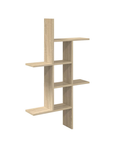 Scaffale da parete Rovere Sonoma 61 x 15 x 102 cm