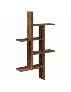 Scaffale da parete Legno antico 61 x 15 x 102 cm
