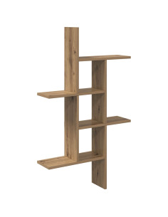 Scaffale da parete Rovere Artigianale 61 x 15 x 102 cm