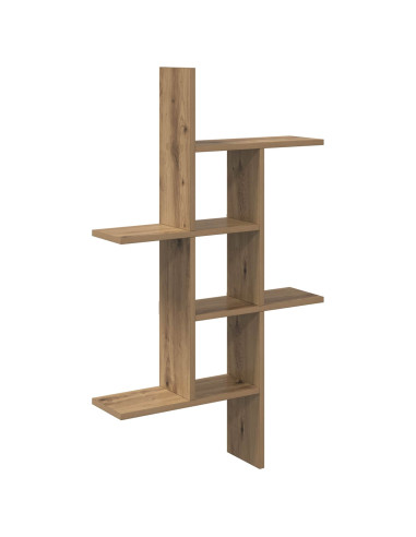 Scaffale da parete Rovere Artigianale 61 x 15 x 102 cm